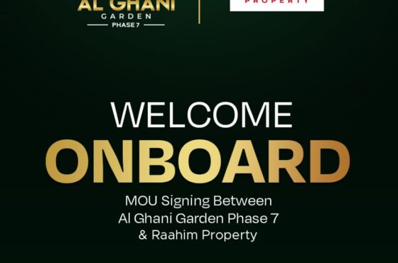 Raahim Property Signs MOU with Al Ghani Garden Phase 7