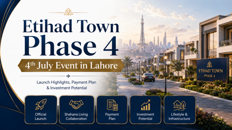 Etihad Town Phase 4 4th July Event in Lahore