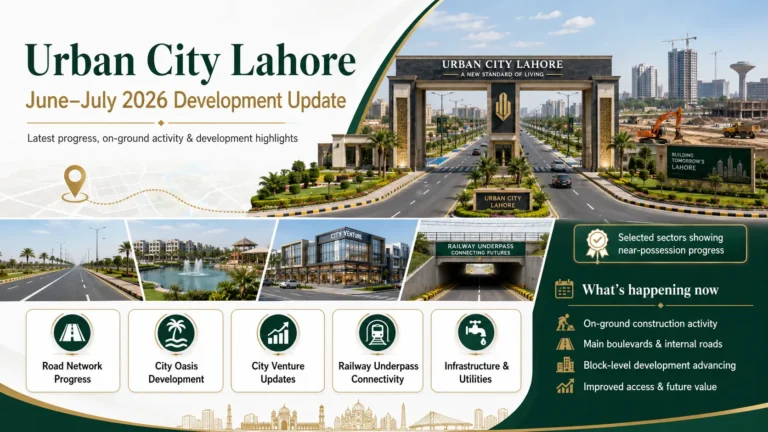 urban city lahore june july development update